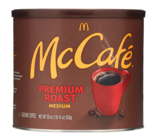 McCafe Premium Roast;  Medium Roast;  Ground Coffee;  30 oz