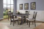 Napa - 5 Piece Dining Set - Dark Brown