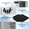 Countertop Nugget Ice Maker with Ice Scoop and Water Tray