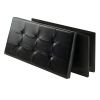 Ashford Ottoman with Storage Faux Leather